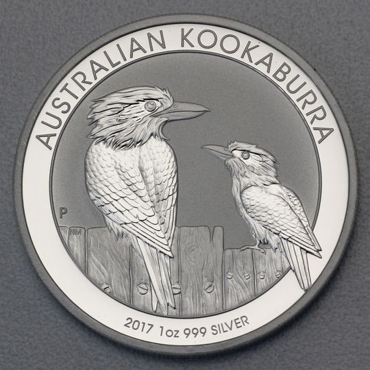 Kookaburra Silbermünze 2017