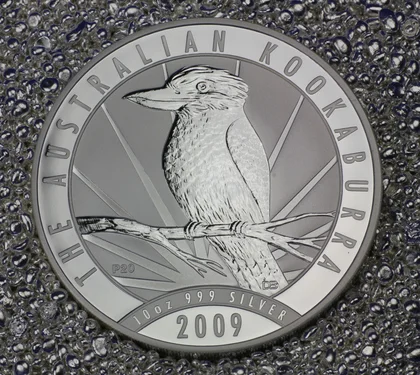 10oz Kookaburra Silbermünze