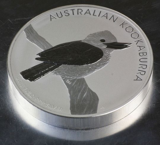 1kg Kookaburra Silbermünze