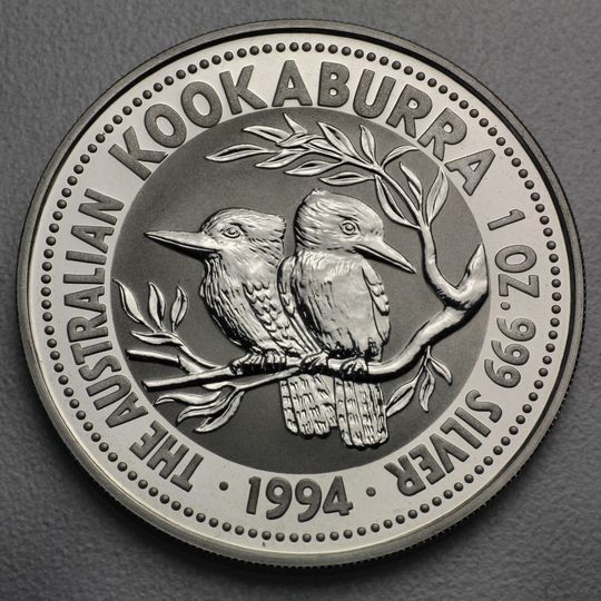 Kookaburra Silbermünze 1994