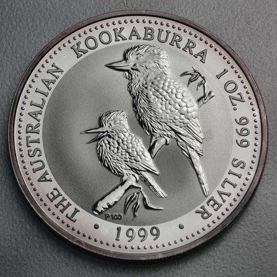 Kookaburra Silbermünze 1999